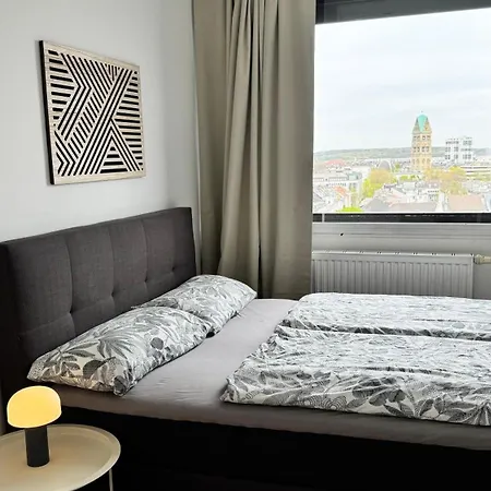 Kaiserloft Skylineblick Messe & Apartment Dusseldorf