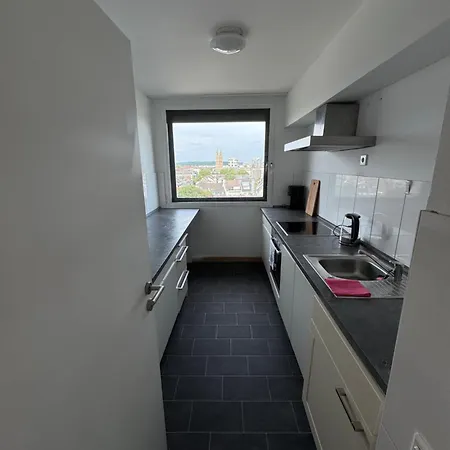 Apartment Kaiserloft Skylineblick Messe & Dusseldorf